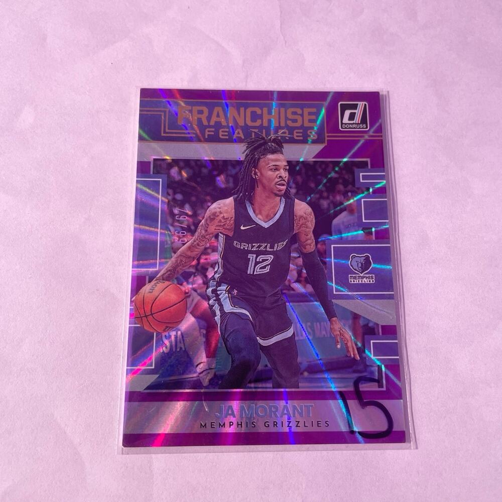 23-24 Panini franchise features donruss Ja Morant basketball sports card